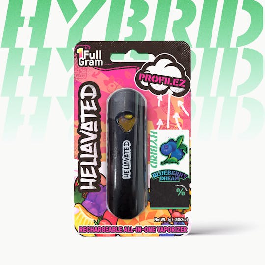 Hellavated - Blueberry Dream Profilez All In One 1g - 1