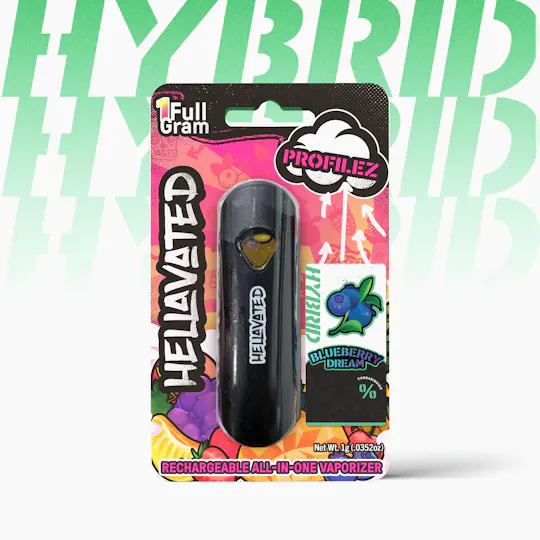 Hellavated - Blueberry Dream Profilez All In One 1g - 1