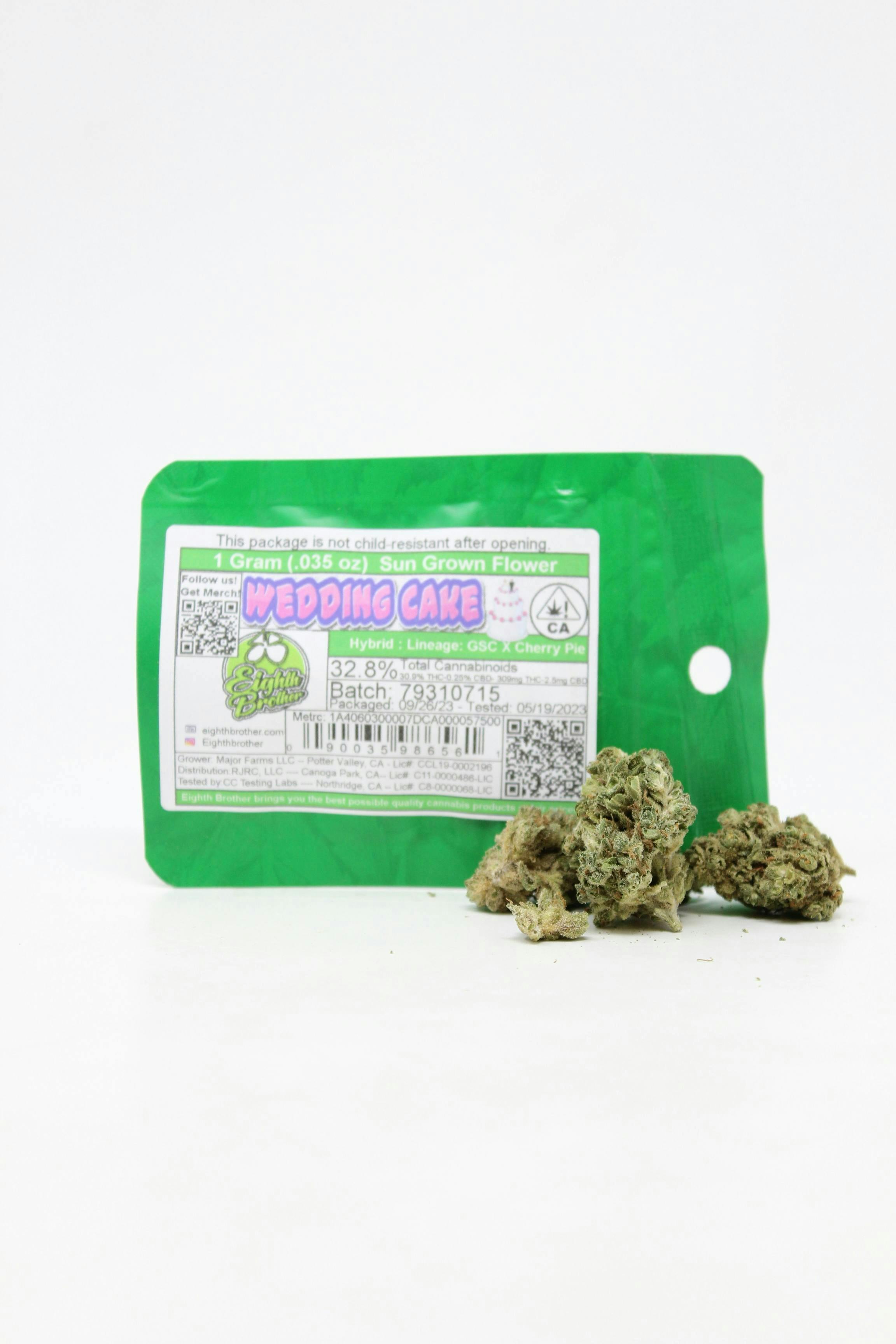 Eighth Brother - Eighth Brother | Wedding Cake | Big Buds | 1g - 1