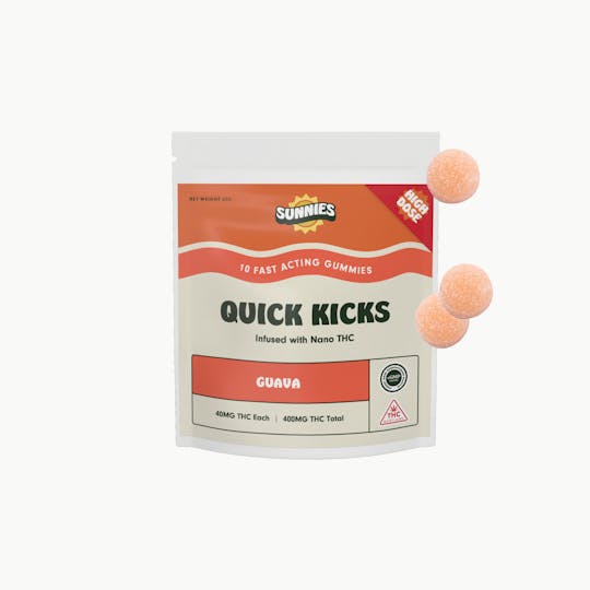 SunMed Growers - Guava Nano Gummies Edible 400mg - 1