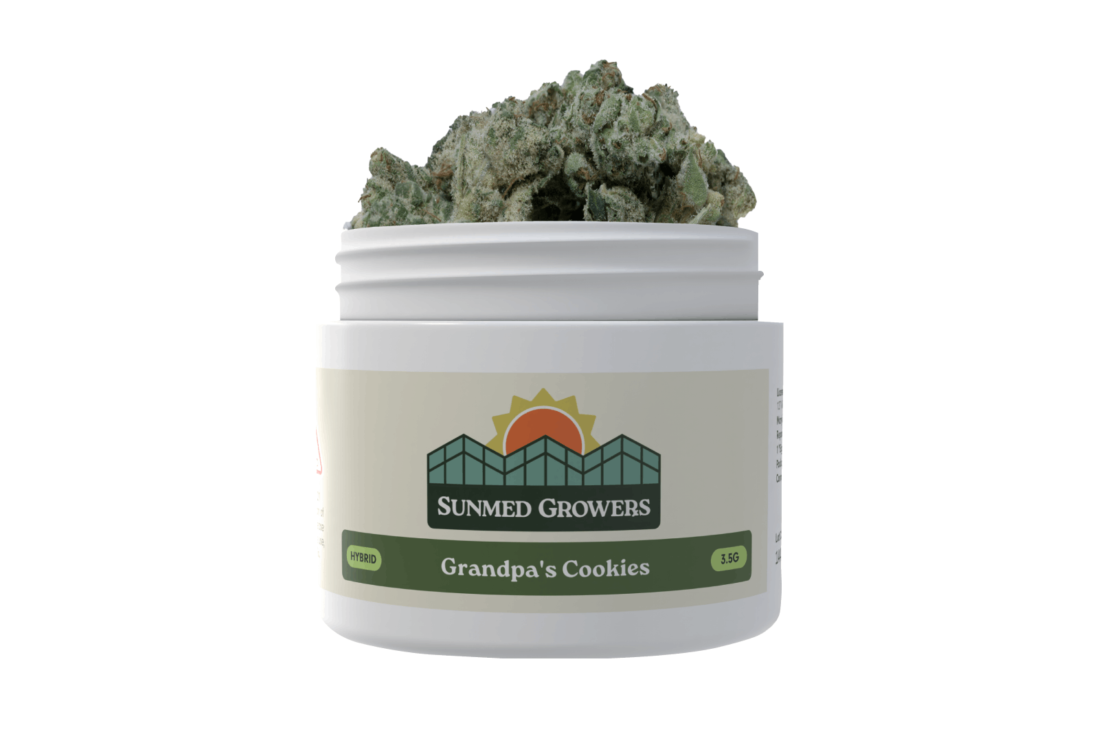 SunMed Growers - Grandpa's Cookies Flower (7g) - 1