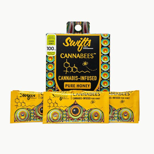 Swifts Edibles - Swifts Cannabees Pure Honey - 280MG (THC:CBD:CBG) - 1