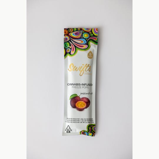 Swifts Edibles - Swifts Freeze Pops Passionfruit - 20MG - 1