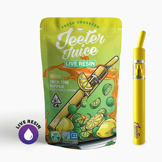 Jeeter - Jeeter | Jack The Ripper | Live Resin Straw Disposable | 0.5g - 1