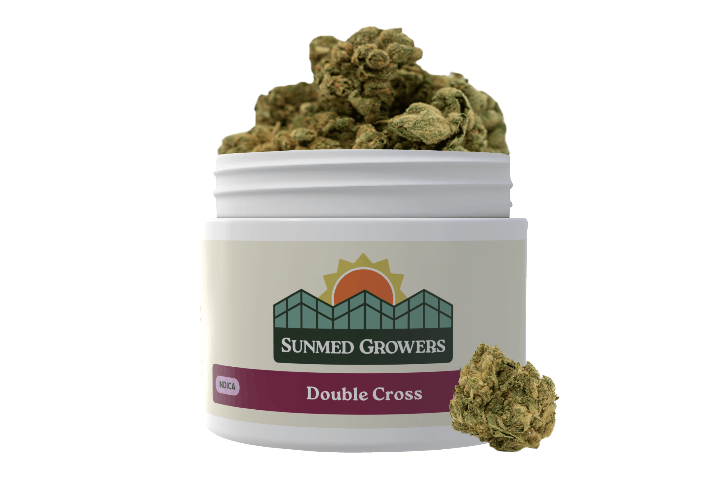 SunMed Growers - Double Cross Flower (7g) - 1