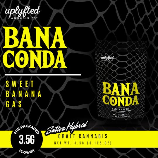 Uplyfted Cannabis Co - Banaconda 3.5g Pre-Pack - 1