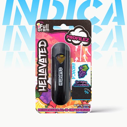 Hellavated - Grape Stomper Profilez All In One 1g - 1