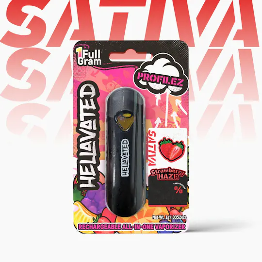 Hellavated - Strawberry Haze Profilez All In One 1g - 1