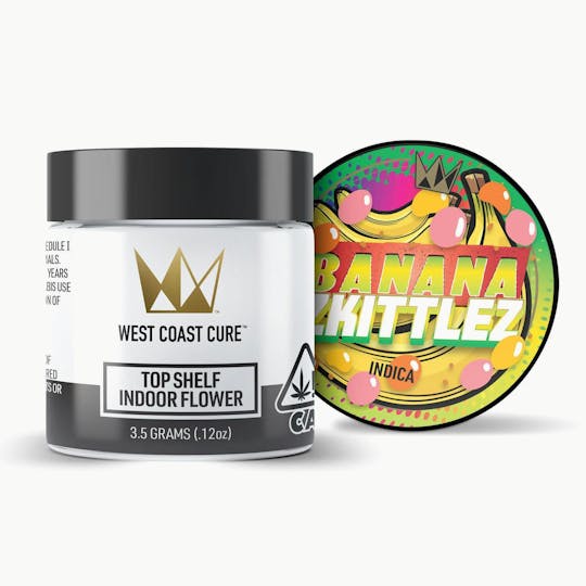 West Coast Cure - Banana Z - 3.5G Top Shelf Indoor Flower - 1