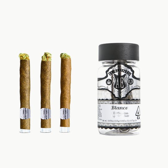 El Blunto by Albert Einstone's - El Bluntito Silver - Blanco - .75g x 3pk - 1