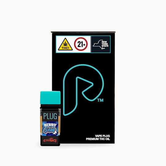 PLUGPLAY™ - VAPE - 1g New York PLUGPLAY™: Berry Gang - 1