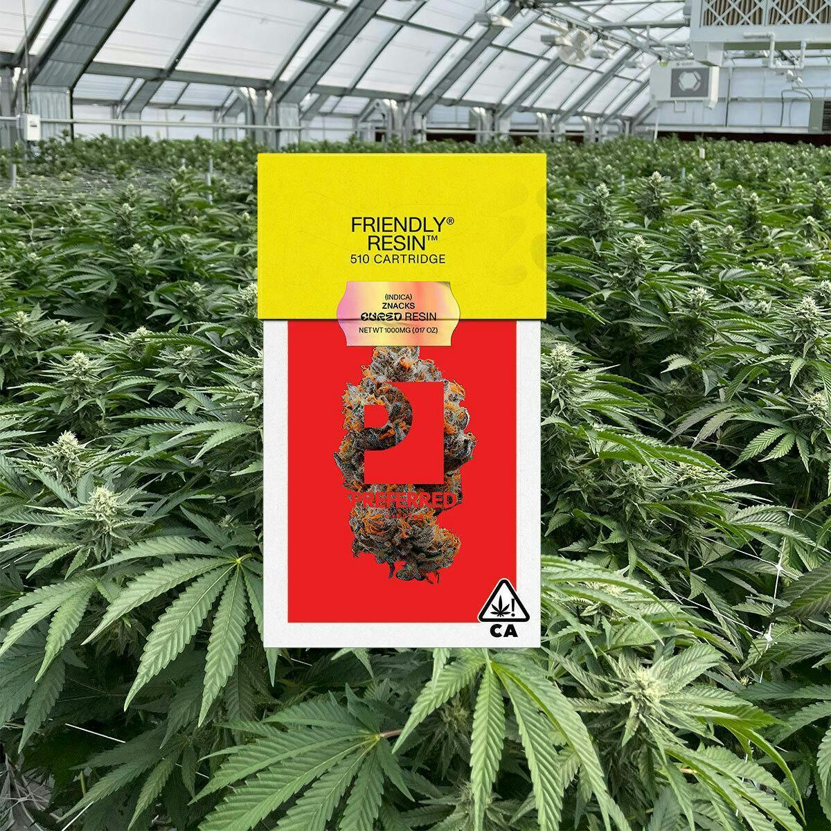 Friendly Brand - Friendly x Preferred | Znacks | Cured Resin Cartridge | 1g - 1