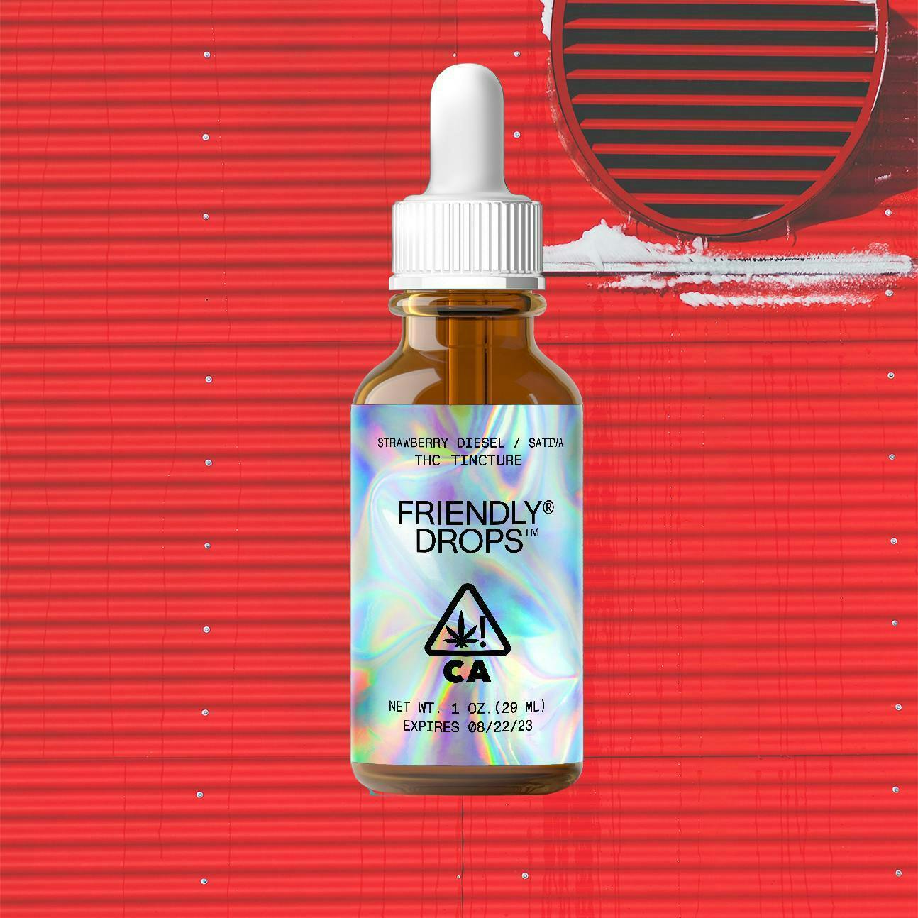 Friendly Brand - Friendly Brand | Drops | Strawberry Diesel | Tinctures | 1000mg | 30ml - 1