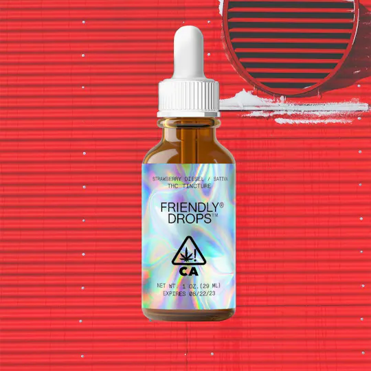 Friendly Brand - Friendly Brand | Drops | Strawberry Diesel | Tinctures | 1000mg | 30ml - 1