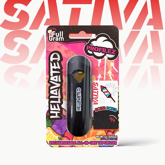 Hellavated - Bomb Popz Profilez All In One 1g - 1