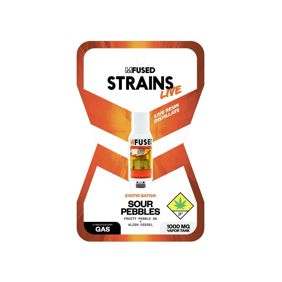 MFused - Sour Pebbles - Live Resin Tank - 1