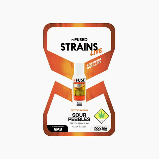 MFused - Sour Pebbles - Live Resin Tank - 1