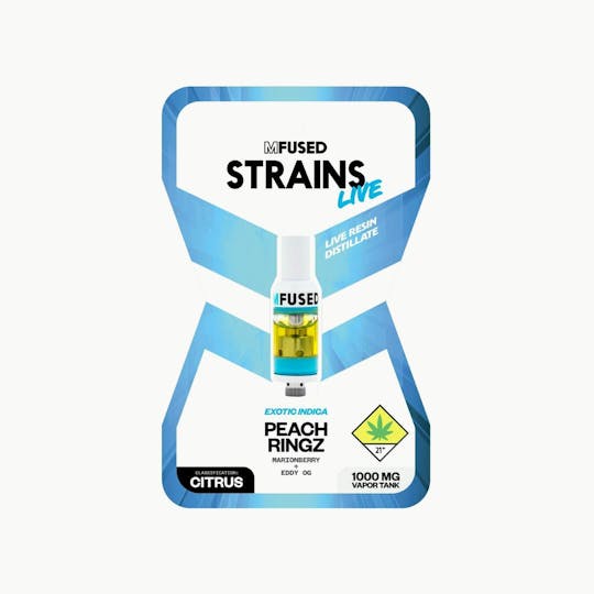 MFused - Peach Ringz - Live Resin Tank - 1