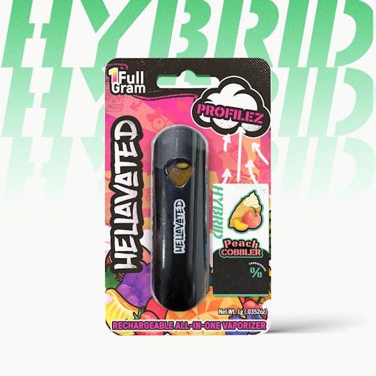 Hellavated - Peach Cobbler Profilez All In One 1g - 1