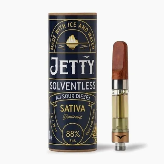 Jetty Extracts - AJ Sour Diesel | Live Rosin Cartridge | 1g - 1