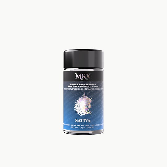 MKX Oil Co - 5 Pack- Bubble Hash Infused Pre-Roll (Sativa) - 1