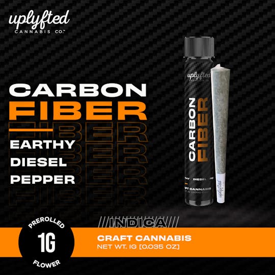Uplyfted Cannabis Co - Carbon Fiber 1g Pre-Roll - 1