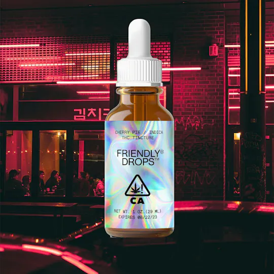 Friendly Brand - Friendly Brand | Friendly Drops | Cherry Pie | Tinctures | 1000mg | 30ml - 1