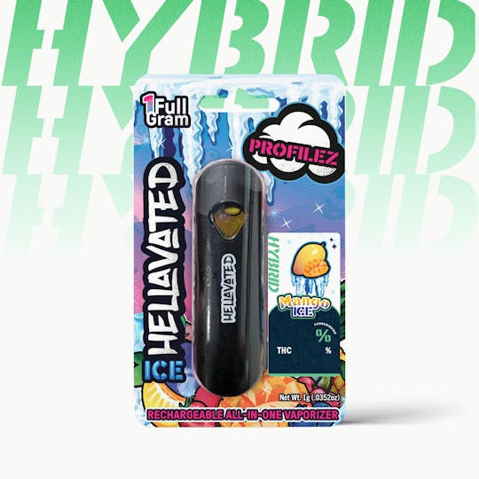 Hellavated - Mango Ice Profilez All In One 1g - 1