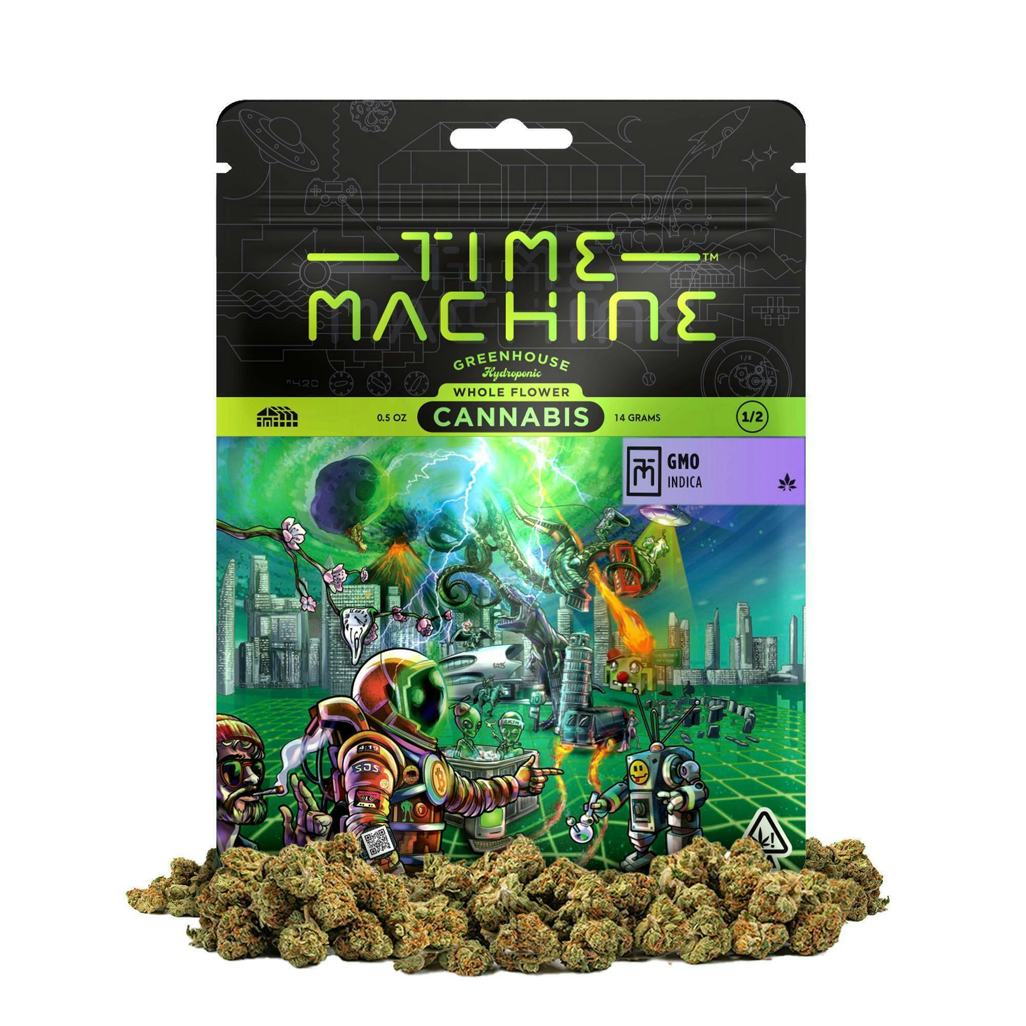 Time Machine - GMO | Smalls | 14g - 1