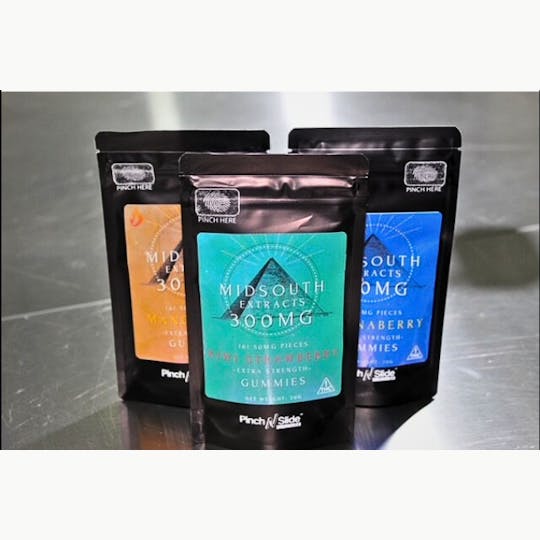 MidSouth Extracts - Gummies - 300mg - Banana Berry - 1