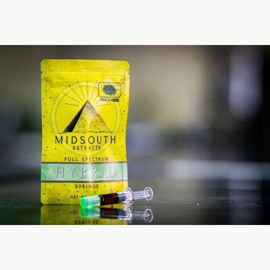MidSouth Extracts - 1g Full Spectrum Syringe - Pyramid Kush - 1