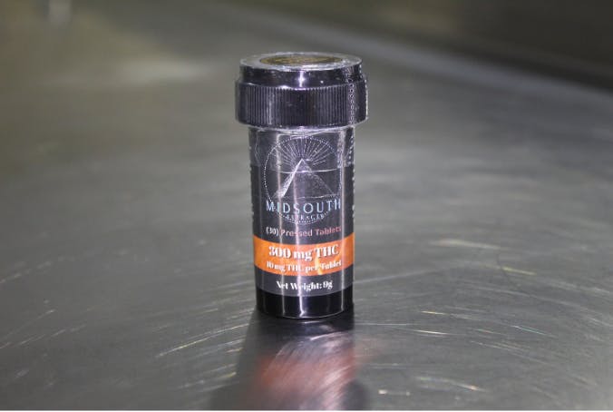MidSouth Extracts - THC 10mg Tablets 300mg-30ct - 1