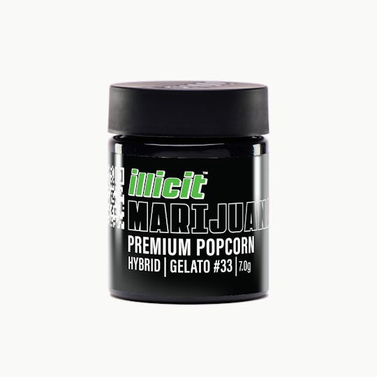 ILLICIT - Gelato #33 7g Popcorn Flower - 1