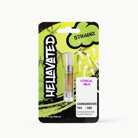Hellavated - Cereal Milk Strainz Cartridge 1g - 1