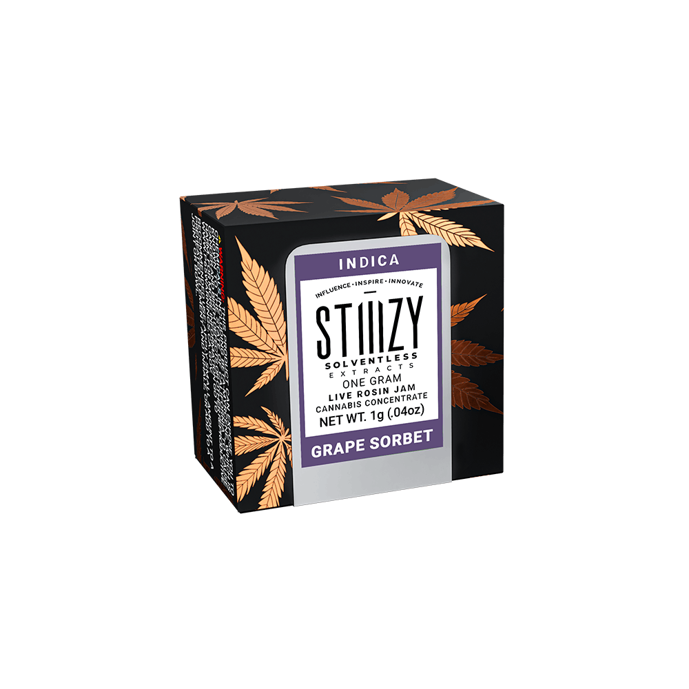 STIIIZY - - GRAPE SORBET - Live Rosin Jam - 1