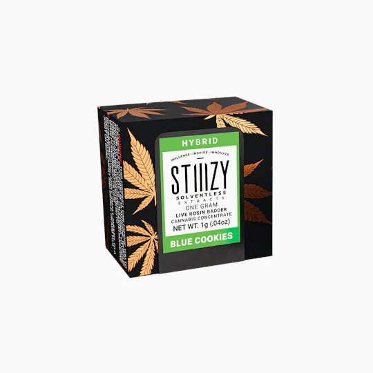 STIIIZY - - BLUE COOKIES - Live Rosin Badder - 1