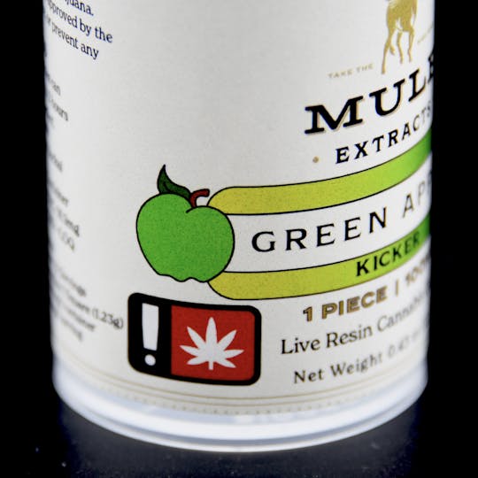 Mule Extracts - 100mg Green Apple Kicker (Sativa) - 1