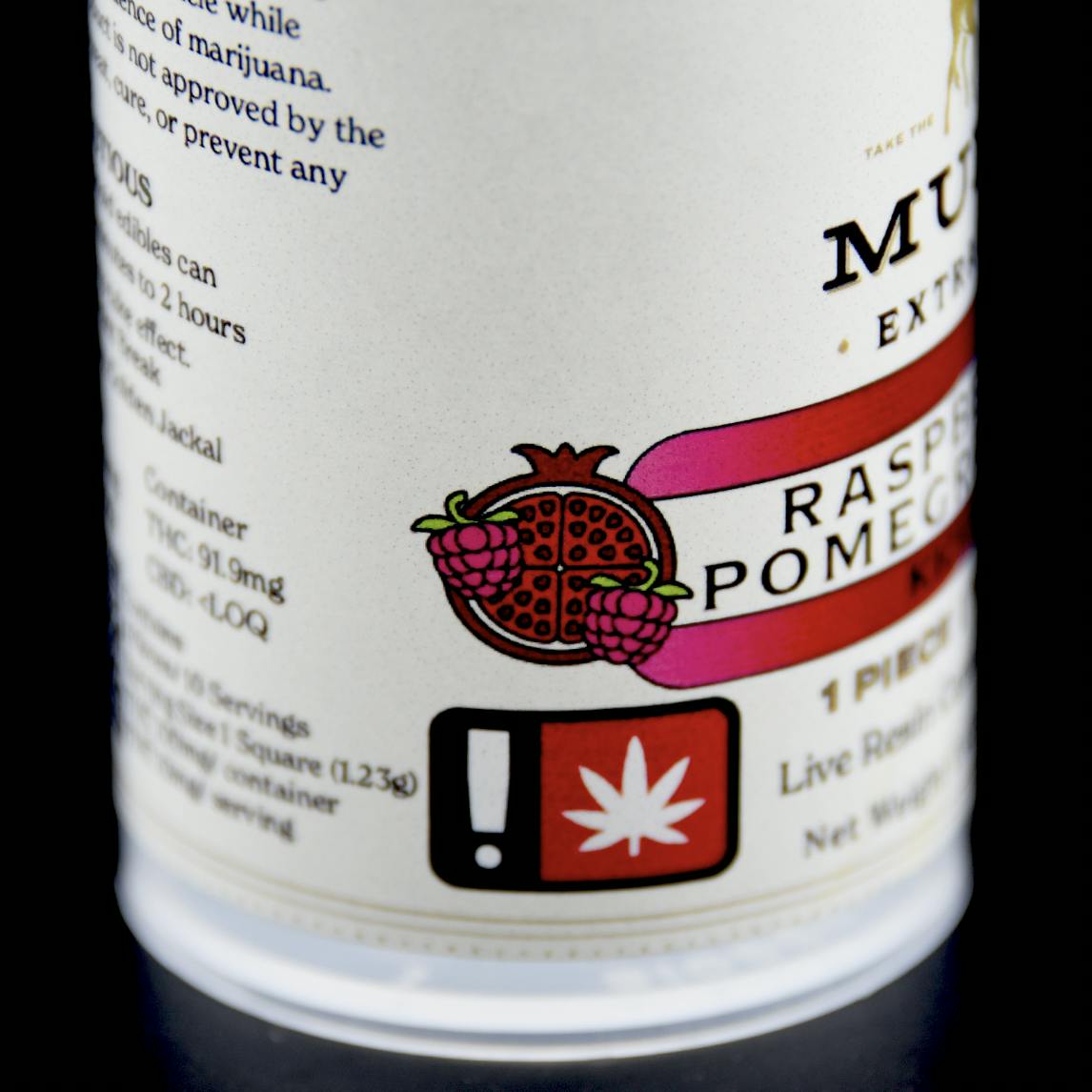 Mule Extracts - 100mg Raspberry Pomegranate Kicker (Indica) - 1