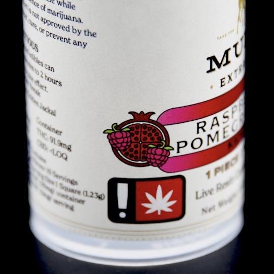Mule Extracts - 100mg Raspberry Pomegranate Kicker (Indica) - 1