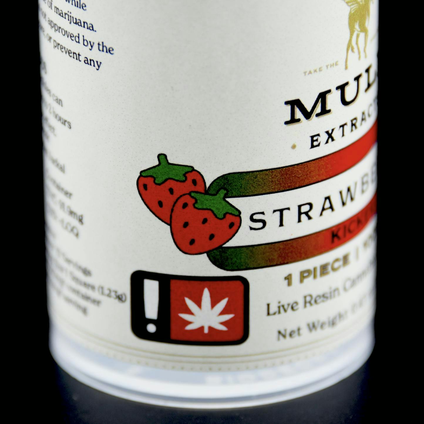 Mule Extracts - Mule Extracts | Strawberry LR Kicker Gummy | 100mg | Single - 1