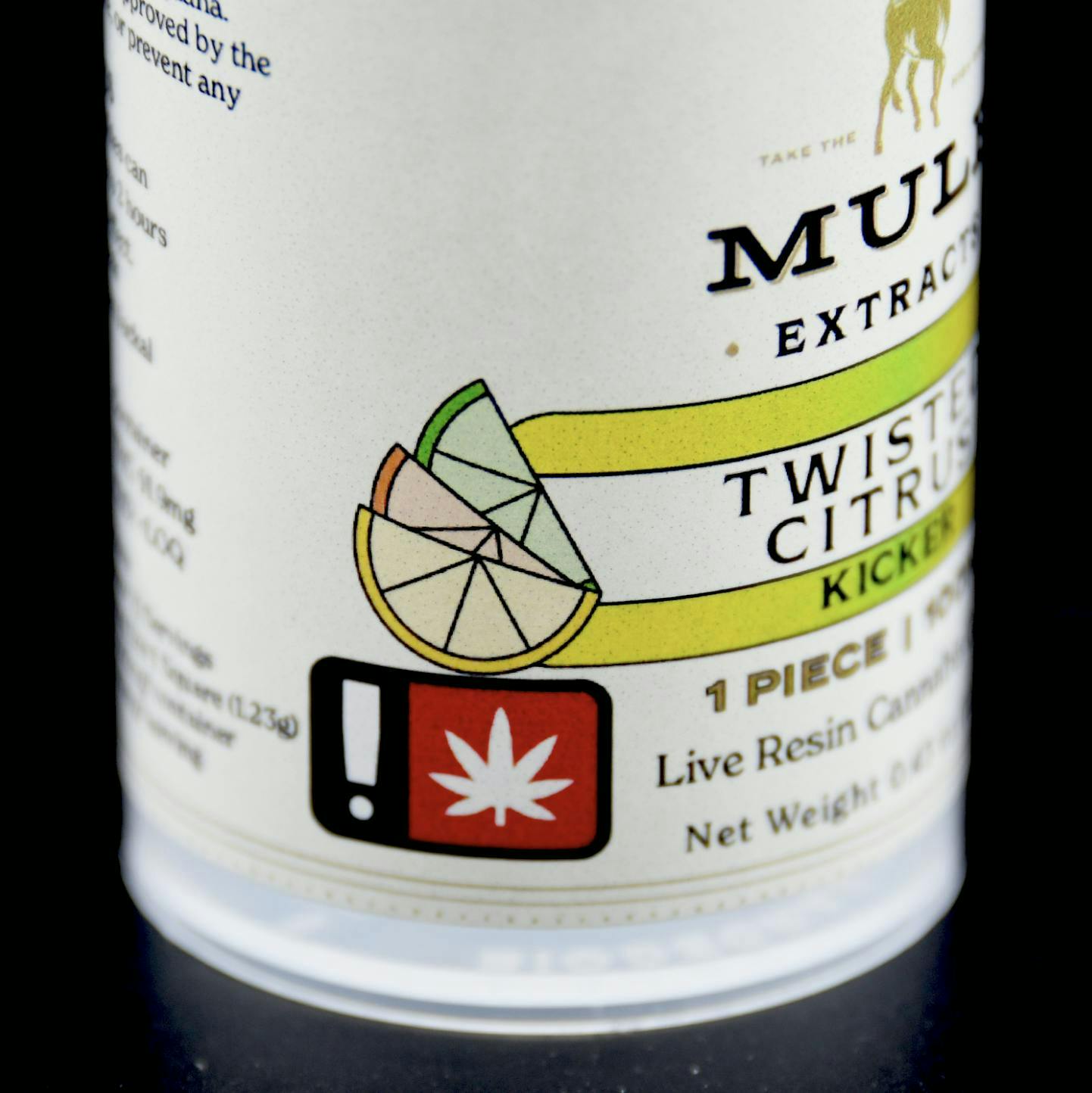 Mule Extracts - Mule Extracts | Twisted Citrus LR Kicker Gummy | 100mg | Single - 1