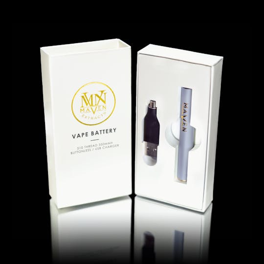 Maven Genetics - Maven 510 Thread Battery - Gray - 1