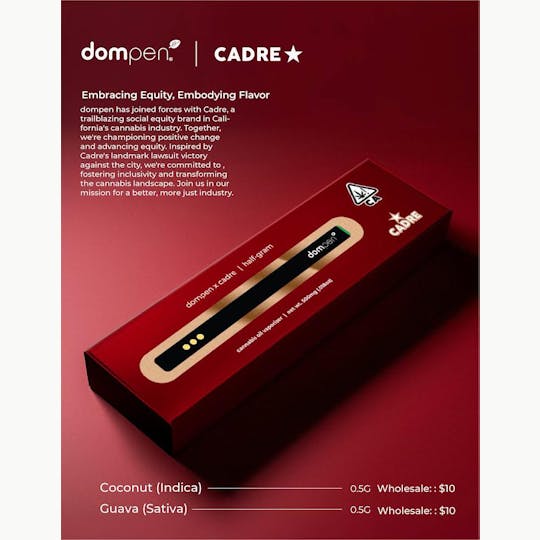The Cadre - Dompen x Cadre Guava .5G Cartridge - 1