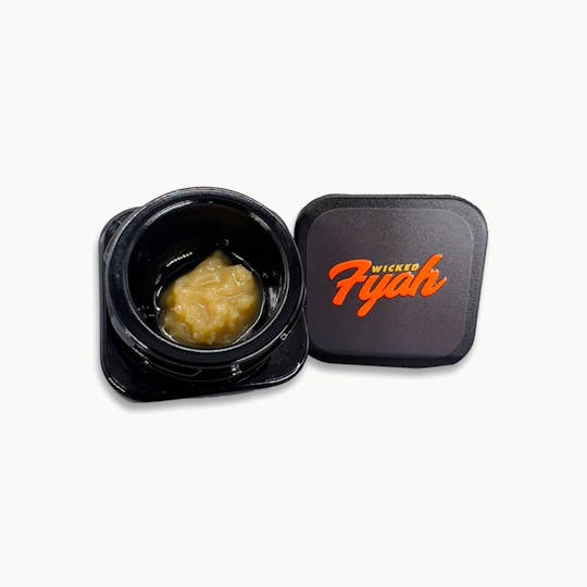 Indico - Lazy Sundae 1g Live Hash Rosin - Wicked Fyah - 1