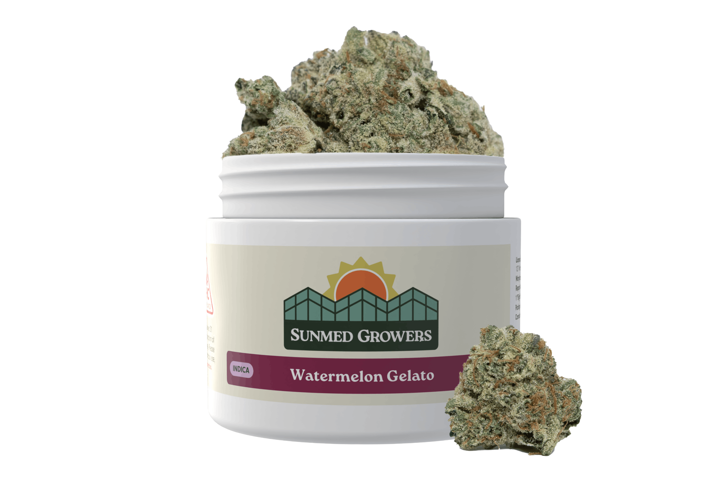 SunMed Growers - Watermelon Gelato Flower (7g) - 1