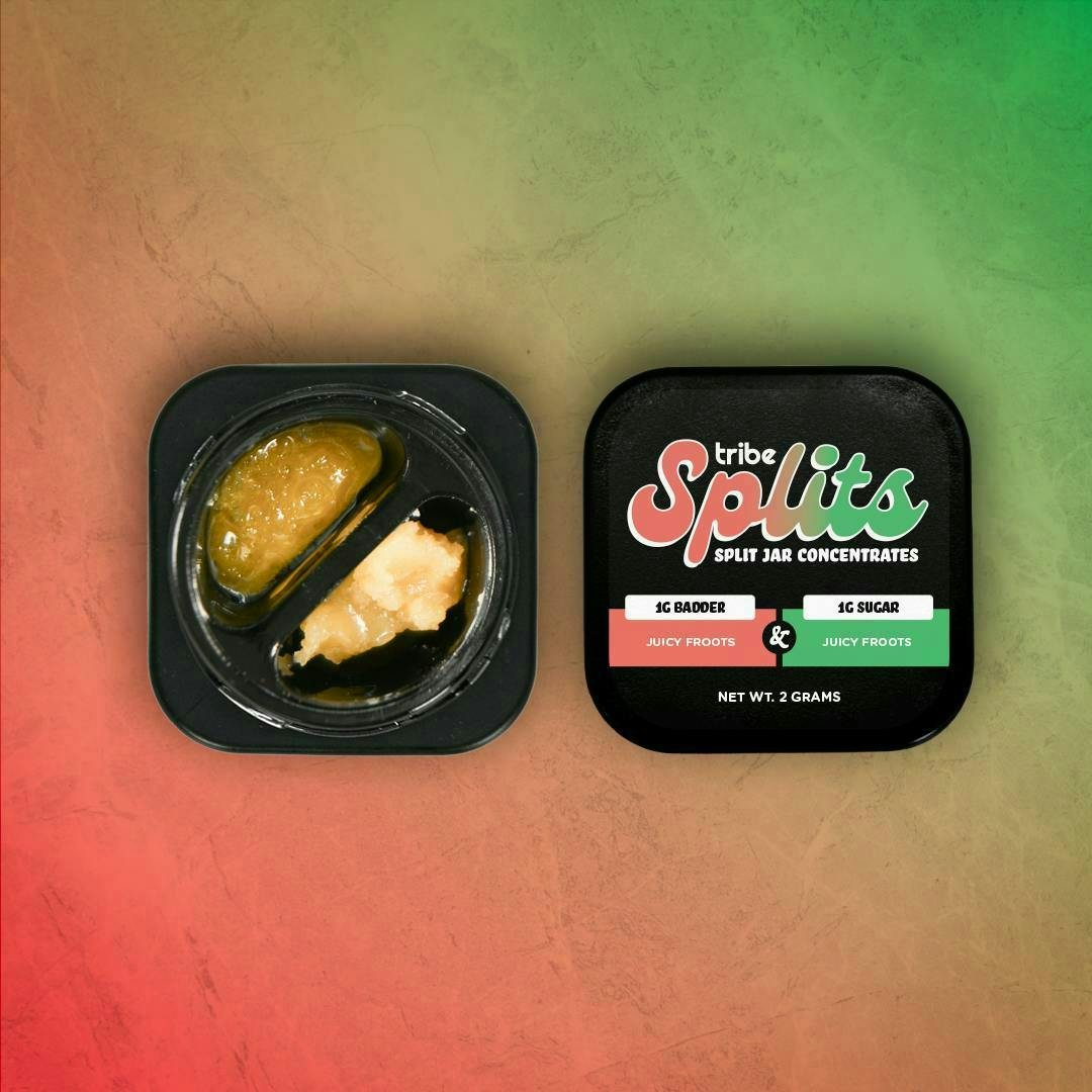 Tribe - Tribe | Juicy Froots | 1g Live Badder + 1g Live Sugar | Splits Concentrate - 1