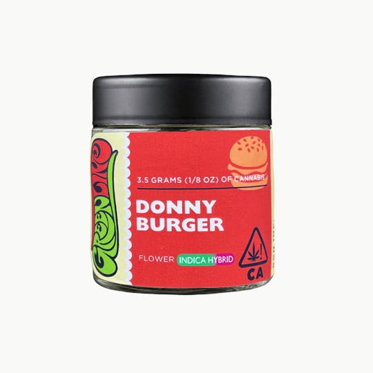Greenline - Donny Burger - 1/8 oz - Indoor - Indica Hybrid - 3.5g - 1