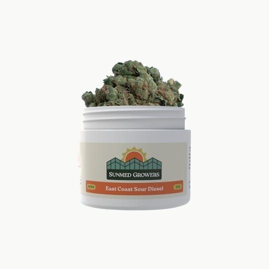 SunMed Growers - East Coast Sour Diesel Flower (3.5g) - 1