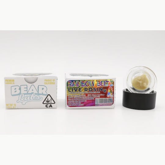 Bear Labs - Rainbow Beltz T1 Live Rosin - 1g - 1