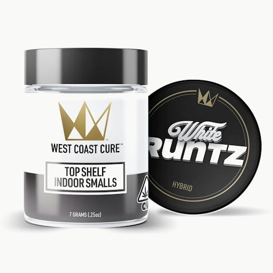 West Coast Cure - White Runtz - 7G Top Shelf Indoor Smalls - 1
